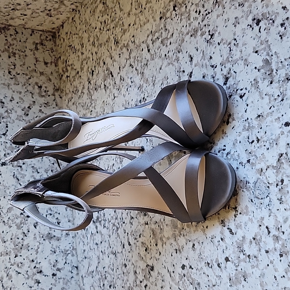 !!! SOLD !!!!  Vince Camuto Imagine Devin Satin Sandals US 9 !!! SOLD !!!! - Picture 3 of 10